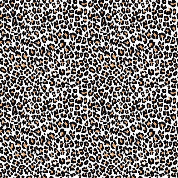 0778 Leopard Print Adhesive Vinyl, Abstract Heat Transfer Vinyl, Oracal ...