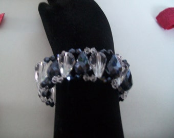 swarovski crystal drop bracelet