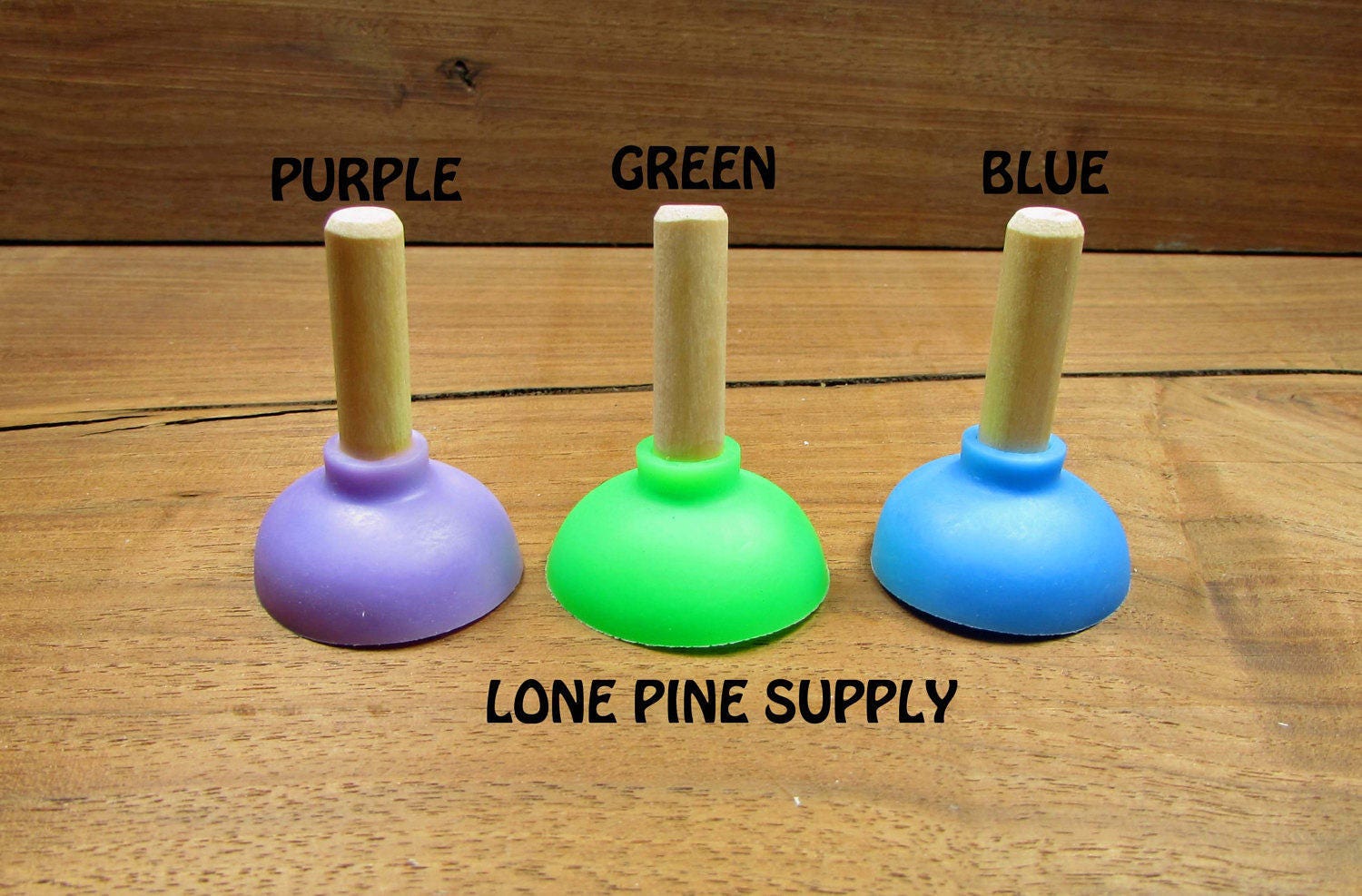 These Cute Little Plungers. Mini Plungers. Colored Mini