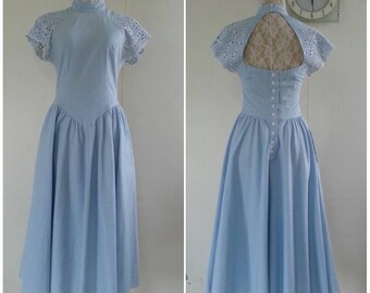 Vintage 1950s Cotton Day Dress.