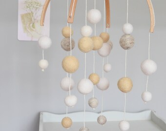 Natural baby mobile, baby mobile