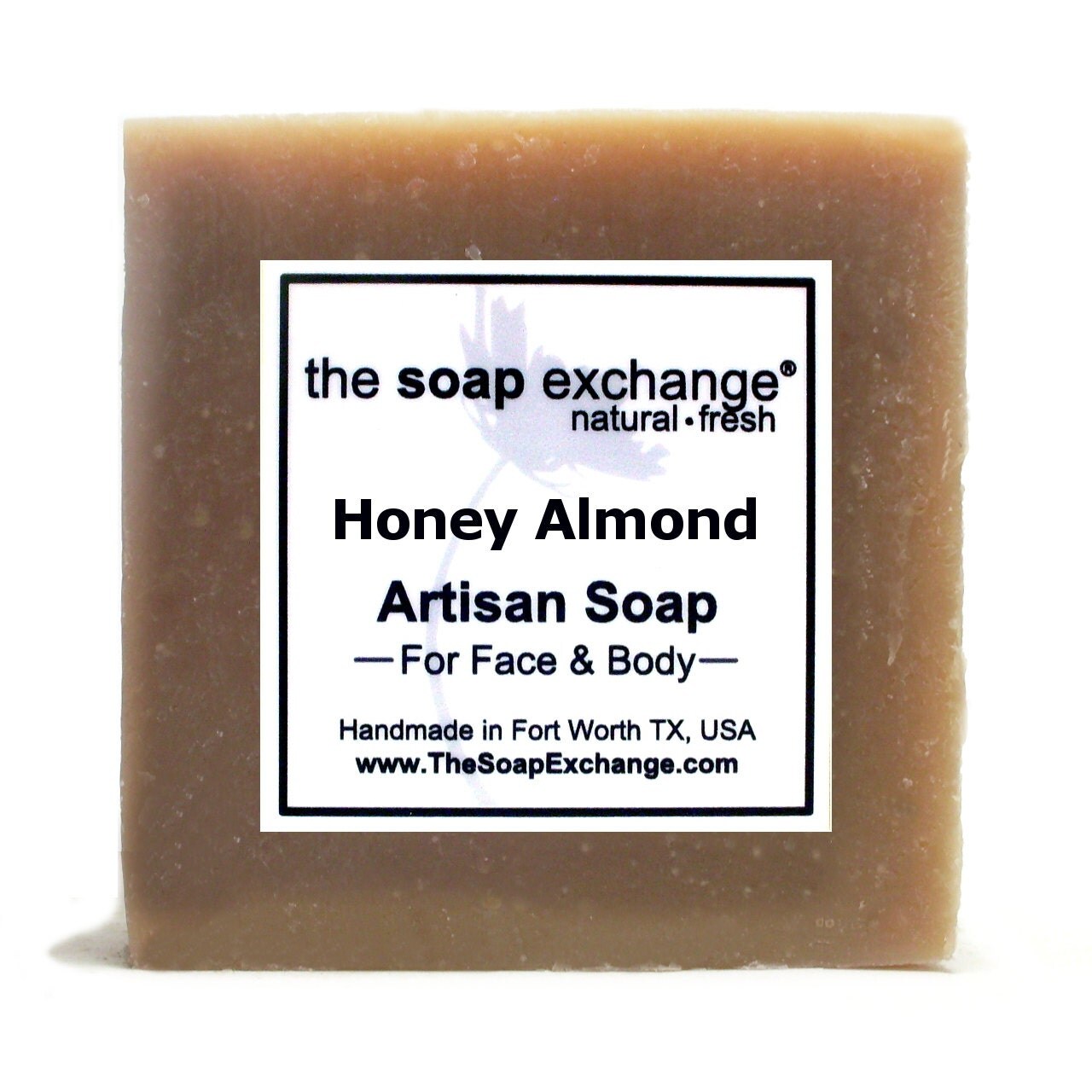 Honey Almond Bar Soap Natural Handmade Soap Cold Process