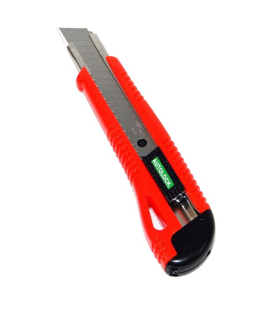 Plastic utility knife box cutter plastic safety cutter102718