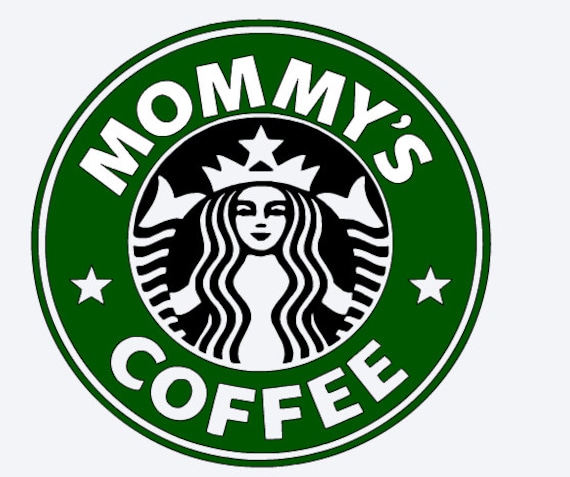 Download SVG starbucks logo mommy's coffee custom starbuck logo