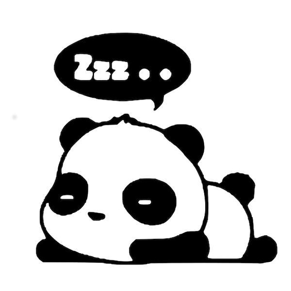 Download 5 cute panda SVG files cricut cut files applique