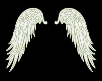 Angel Wings Embroidery Design Angel Embroidery Designs Machine Embroidery Designs 9 Size - INSTANT DOWNLOAD
