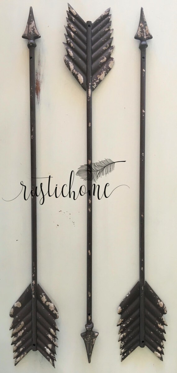 Metal Arrow Wall Decor Farmhouse Decor Wall Art Rustic