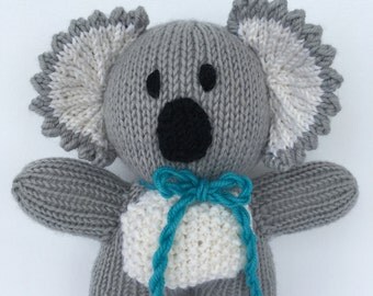 Care to Cuddle KNITTING PATTERN INSTRUCTIONS Knitted Koala and