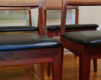 Mid Century Hibriten/Cartwright Set of Six Dining Chairs