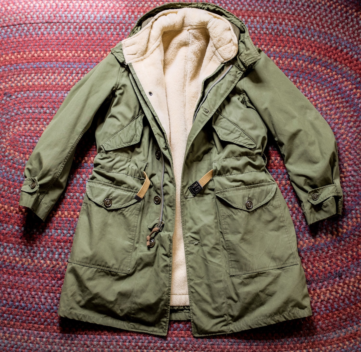 Korean War WW2 US Air Force Survival M47 Flight Parka Jacket