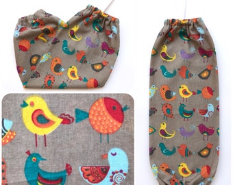 Plastic Bag Holder/ Grocery Bag Holder/ Bag Dispenser - Little Birds