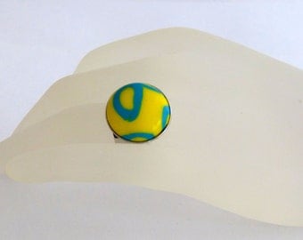 Ring made from polymer CLAY