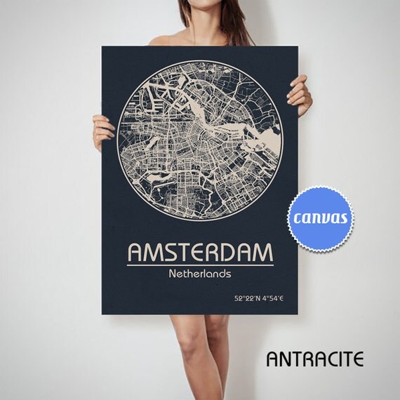 Street map Amsterdam Netherlands PDF