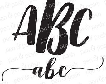 SVG Font - Monogram Fonts - Monogram Font SVG - Font Svg - Monogram SVG - Monogram Fonts for Cricut - Svg Fonts for Cricut and Silhouette