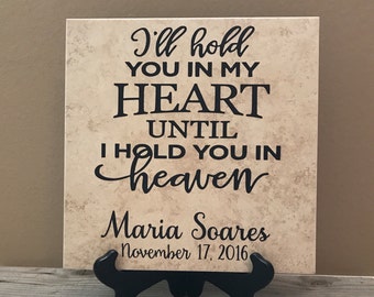 Name Tile, Remembrance Tile, Remembrance Gift, Miscarriage Remembrance, Remembrance, Loss of Mother, Loss of Baby, Baby loss, Loss of Life