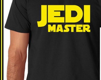 Father & Son Shirts (Father Shirt Only) Star Wars Jedi Master Funny T-shirt and Funny tshirt Dad Matching Outfit