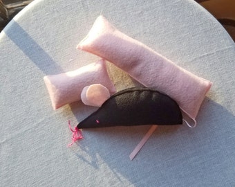 Catnip Toy Set, Organic Catnip Toys, Large Catnip Mouse, Catnip Toys, Cat Toys, Gift for Cat, Cat Gift, Catnip Mouse, Pink Cat Toys
