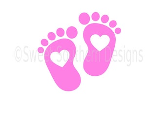 Free Free 111 Heart Newborn Baby Feet Svg SVG PNG EPS DXF File