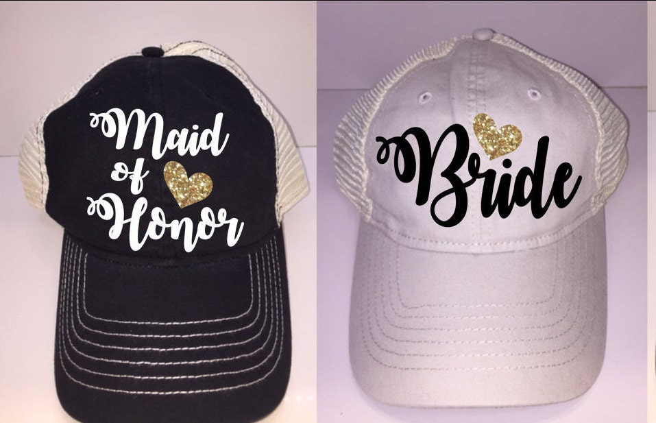 bachelorette party baseball hats