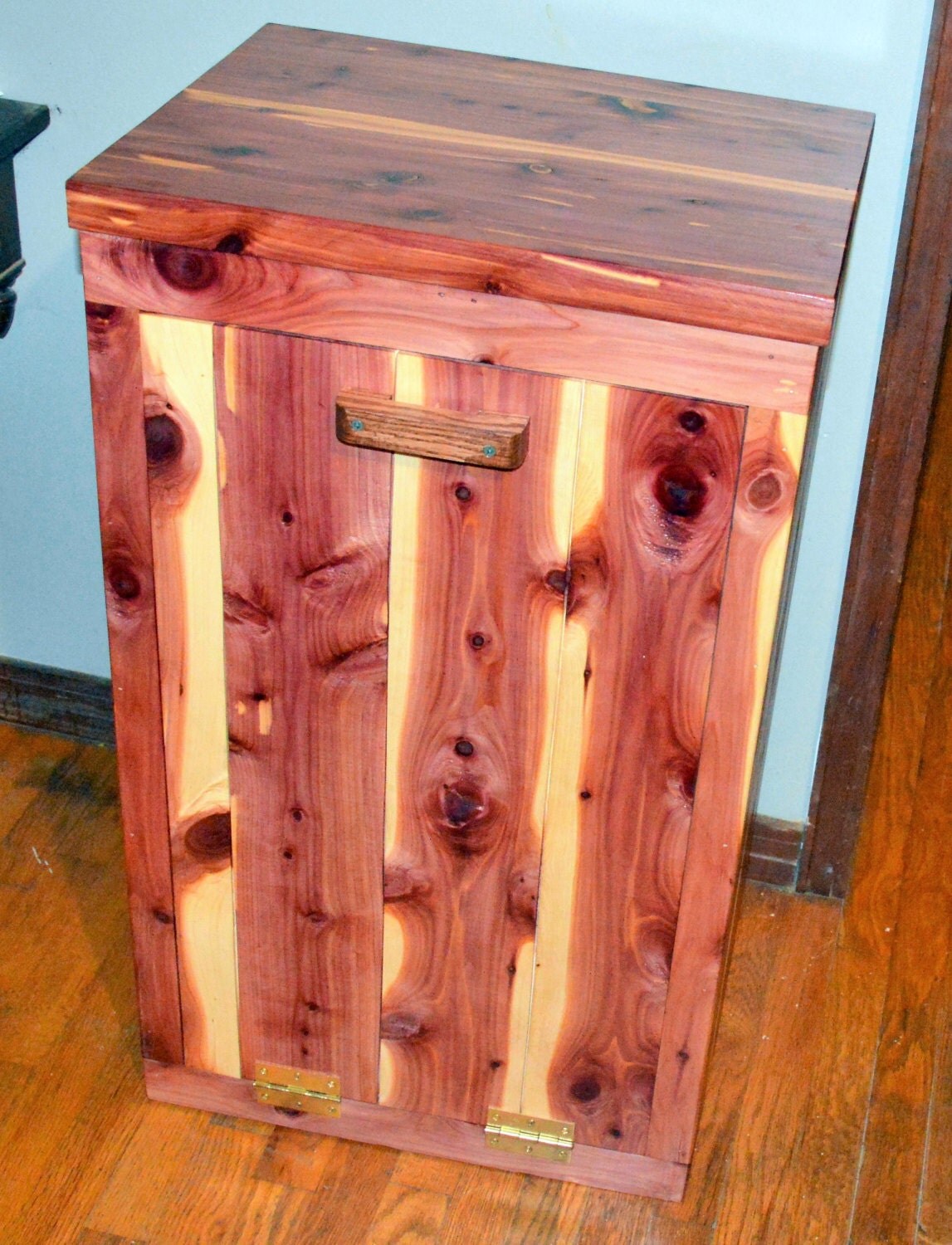 Cedar Trash Bin Tilt Out Trash Bin Cedar Trash Bin