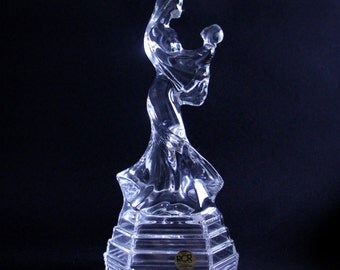 RCR-Royal Crystal Rock Cristallo Italy-mother with child-lead crystal