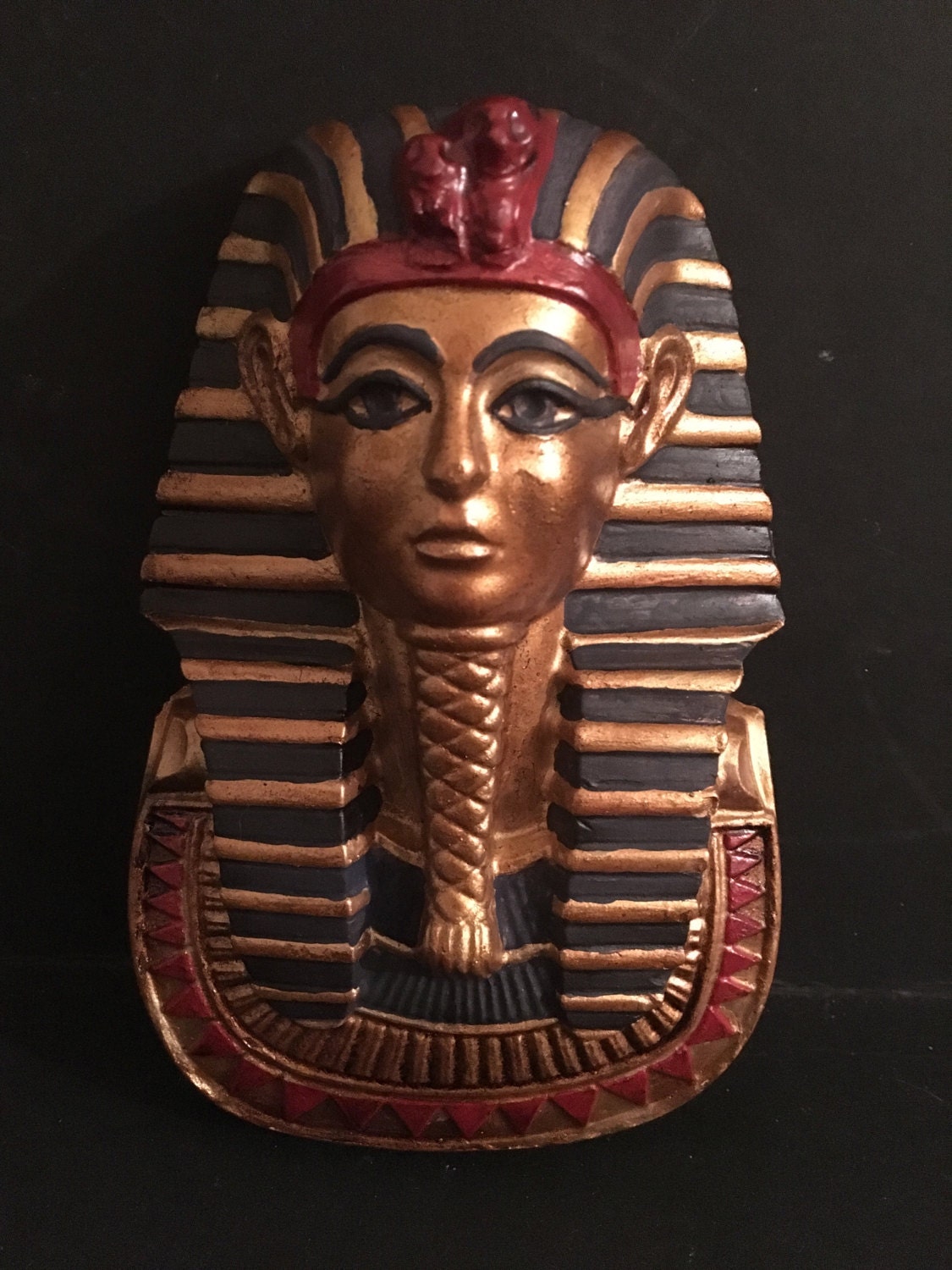 Handmade Ancient Egyptian Replica: Tutankhamun Death Mask