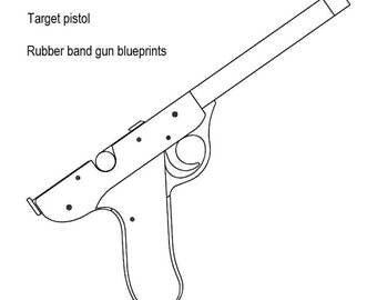 Model 1911 Rubber Band Gun