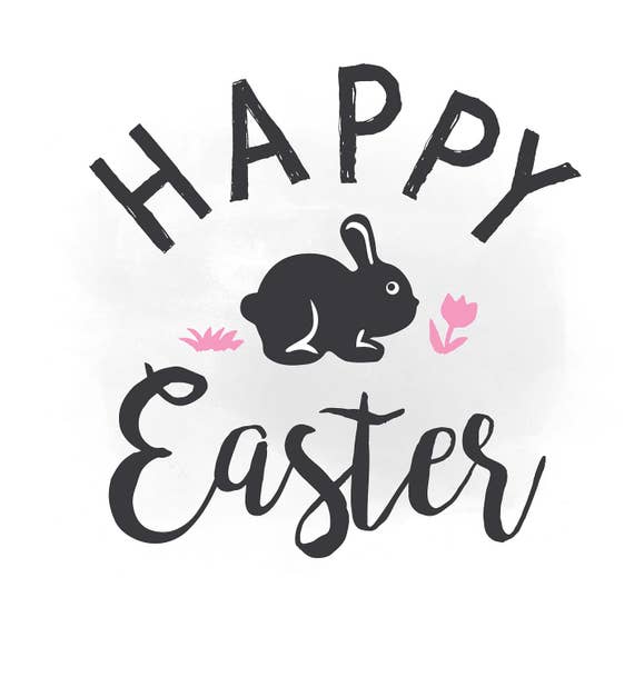 Download Happy Easter SVG clipart, Happy Easter greeting clipart ...