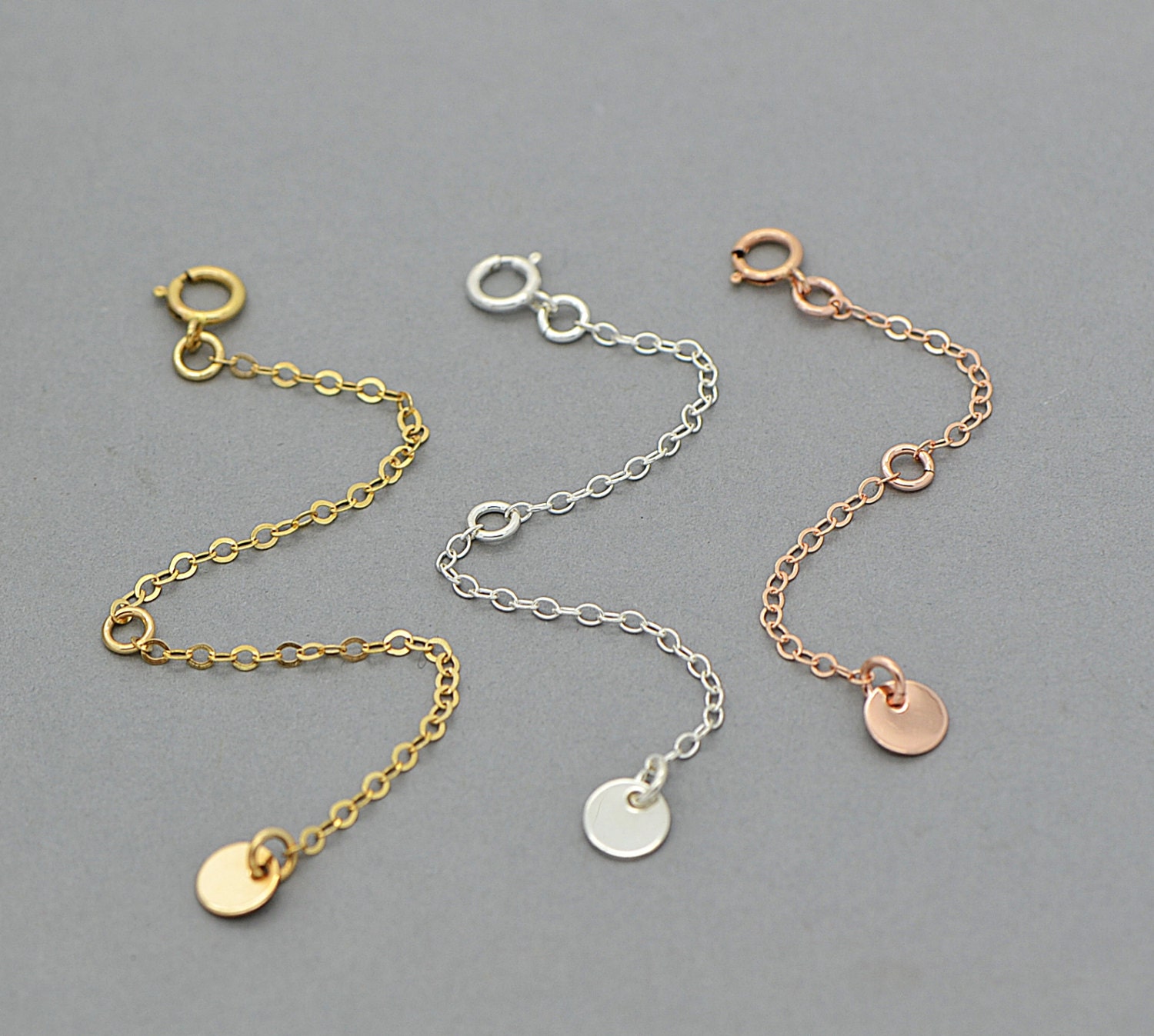 Extension Chain For Necklace Extender Chain 14k Gold Filled