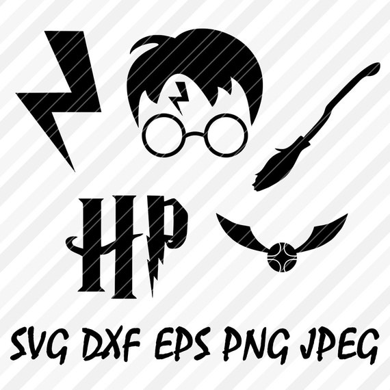 Download SVG DXF Harry Potter Files for Silhouette Cameo Cricut Cutters