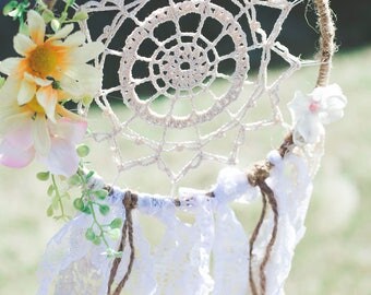 PDF Crochet Pattern Dreamy Dreamcatcher