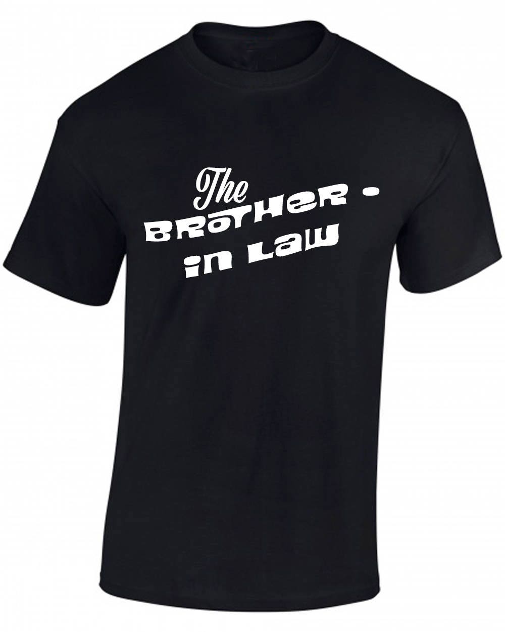 The Brother In Law Mens 100 Cotton T Shirt Wedding Stag