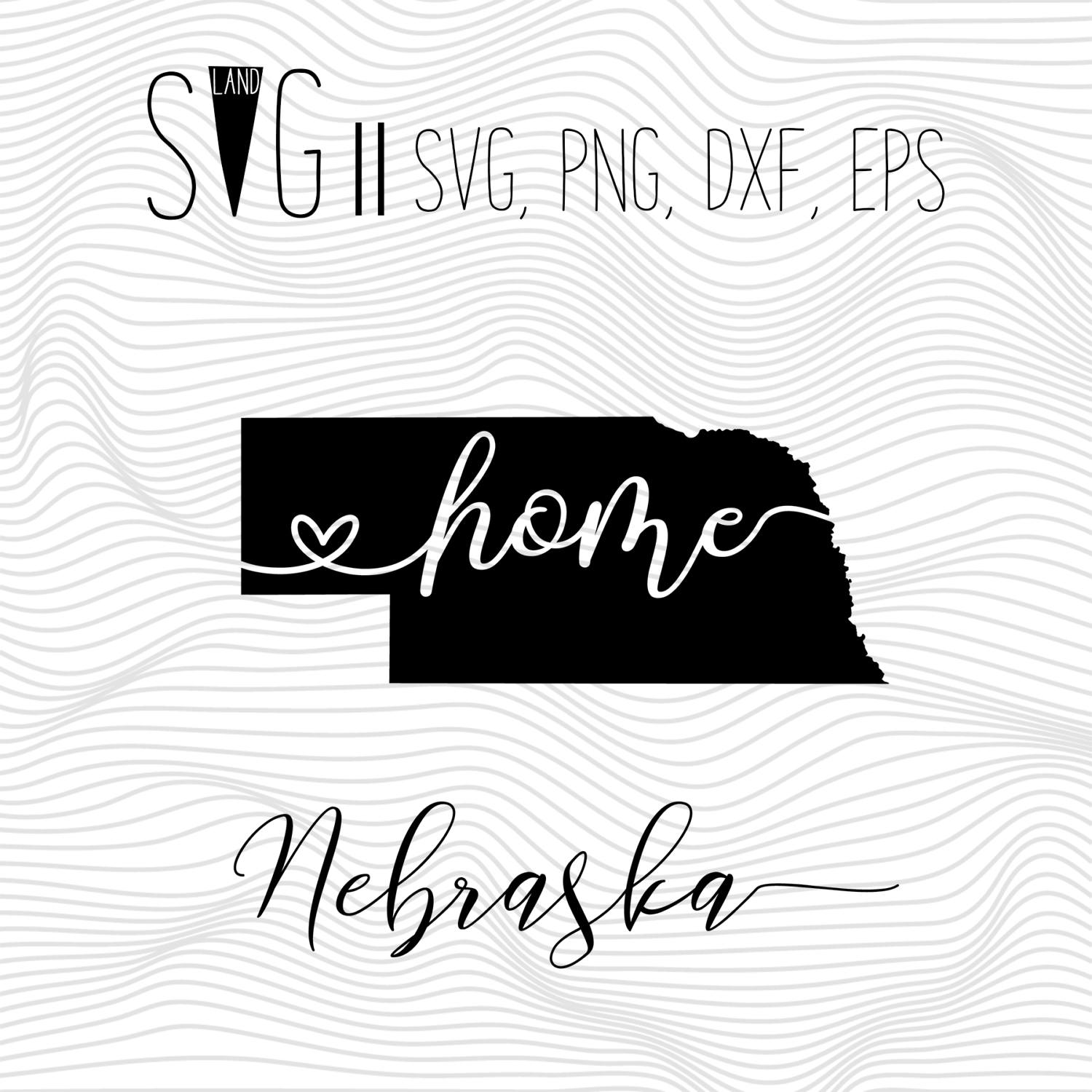 Download Nebraska Home Svg State Svg Font Svg Files For Silhouette