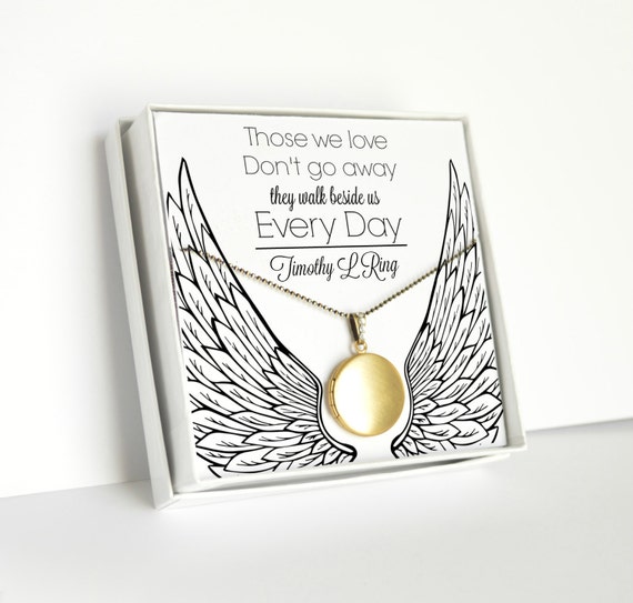 Memorial Necklace Personalized Gift Gift For Her Sympathy