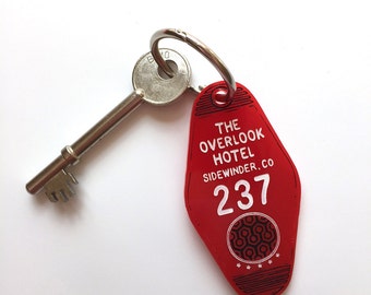 The Shining - The Outlook Hotel Room Key Ring - Keychain - Laser Cut Acrylic