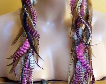 Really Long Feather Earrings, Big Feather Earrings, Extremely Long Feather Earrings, Really Long Earrings, Hugh Feather Earrings, Long