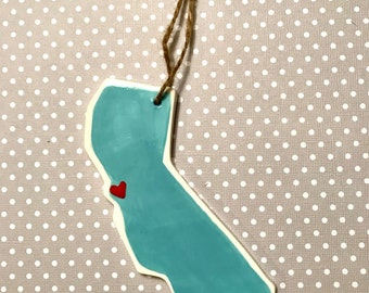 California State Ornament -- San Francisco -- I left my heart in San Francisco