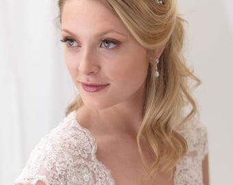 Crystal Bridal Headband, Swarovski Crystal Wedding Headband, Rhinestone Headband, Crystal Headband,Hair Accessory, Bridal Headpiece ~TI-3303