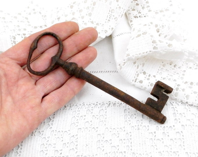 Large Huge Antique French Key, French Country Decor, Steampunk Decor, Retro, Vintage, Home, Interior, Door, Country Cottage, Lock, Shabby,