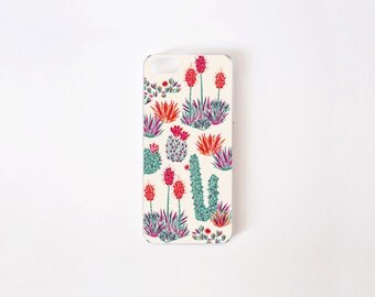 iPhone SE Case - Cactus iPhone 5 Case - iPhone 5s Case - Floral iPhone Case - Litoral Central - Flor de Chile Special Collection