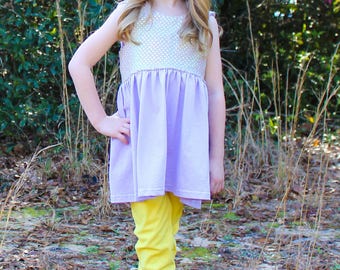 Girls Easter Hat, Little Girls Fancy Hat, Lilac Baby Girl Cloche Hat, Ivory Hat with Butterfly, Custom Made, Wedding Girl, Girls Party Hat
