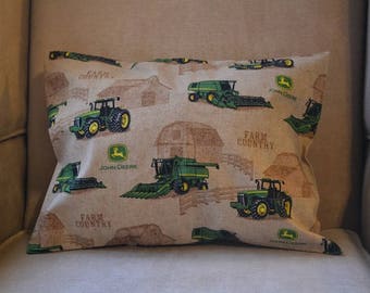 Travel Pillow Case / Child Pillow Case of the Most Famous JOHN DEERE TRACTOR!