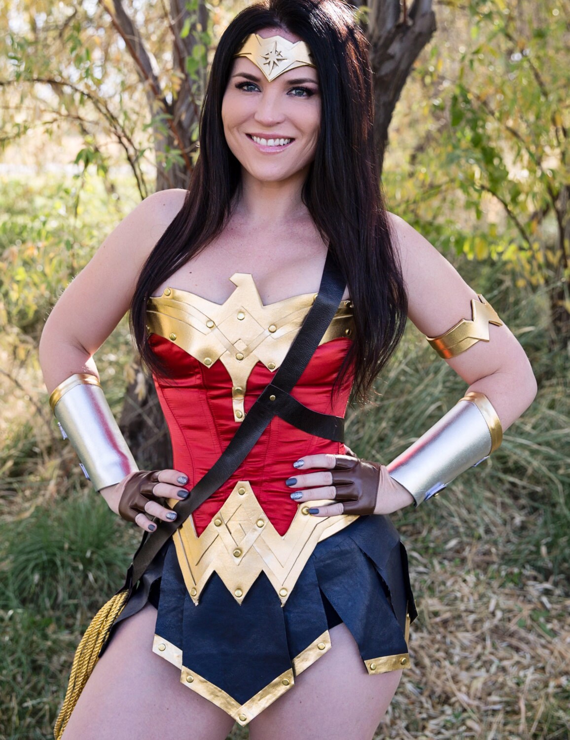 New Wonder Woman Corset In Classic Colors