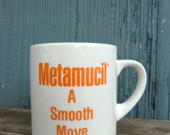 metamucil a smmoth move joke mug