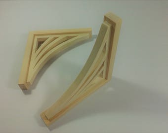 Wood Shelf Brackets / Wooden Shelf Brackets