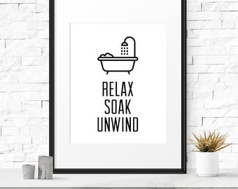 Bathtub print | Etsy