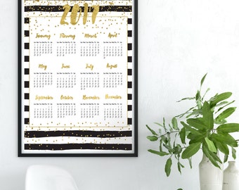 2017 Glitzer Kalender 2017 2017 Glitzer Kalender 2017