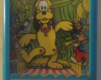 Pluto Disney Dancer Talent Show 1975 Gabriel Toys 76900 Vintage