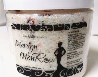 Marilyn MonROSE Bath Salts, Gift For Mom