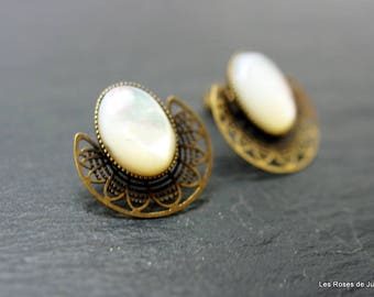 Bronze art deco earrings art deco earrings